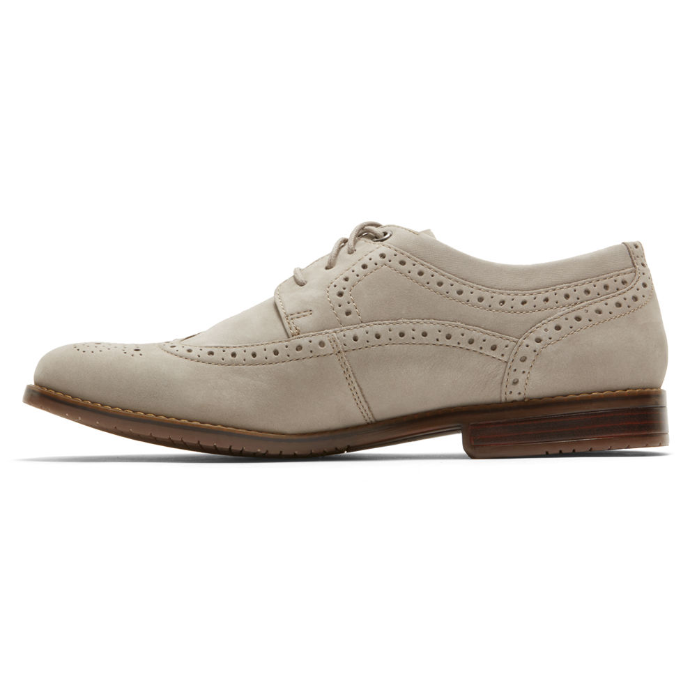 Rockport Oxfords Herr Grå - Style Purpose 3 Wingtip - DNOWC0978